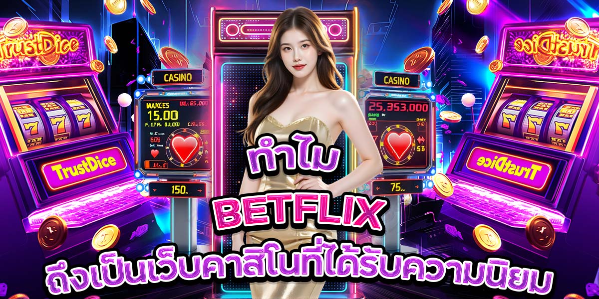 ทำไม BETFLIX ถึงเป็นเว็บคาสิโนที่ได้รับความนิยม